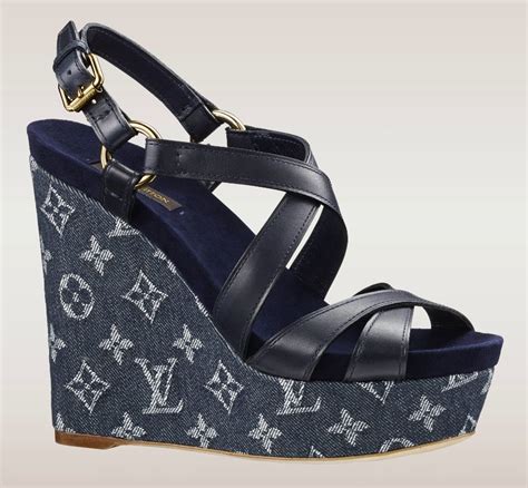 gucci and louis vuitton collab sandals|louis vuitton wedge sandals.